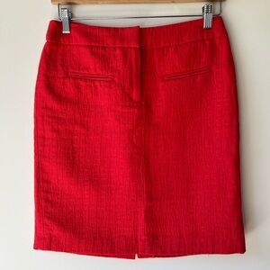 Cynthia Rowley Red Pencil Skirt, Size 2